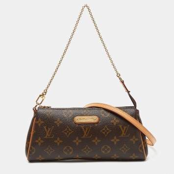 Pre Owned Louis Vuitton Monogram Canvas Eva Pochette Bag