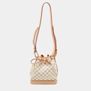 Pre Owned Louis Vuitton Damier Azur Canvas Noe BB Bag