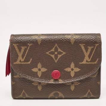 Pre Owned Louis Vuitton Monogram Canvas Rosalie Coin Purse