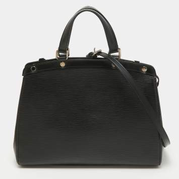 Pre Owned Louis Vuitton Black Epi Leather Brea GM Bag