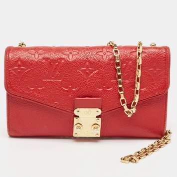 Pre Owned Louis Vuitton Jaipur Monogram Empreinte Leather Saint Germain Pochette