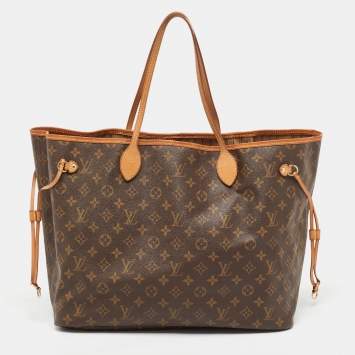 Pre Owned Louis Vuitton Monogram Canvas Neverfull GM Bag