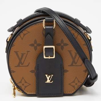 Pre Owned Louis Vuitton Monogram Canvas Mini Boite Chapeau Bag