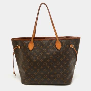 Pre Owned Louis Vuitton Monogram Canvas Neverfull MM Bag