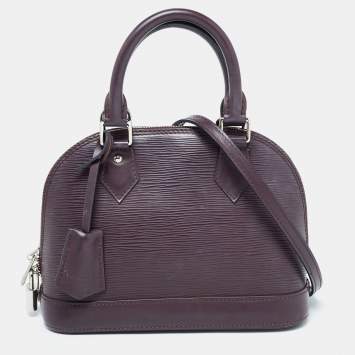 Pre Owned Louis Vuitton Quetsche Epi Leather Alma BB Bag