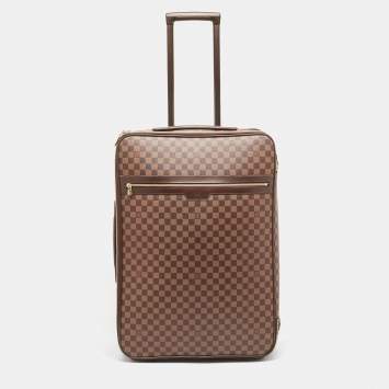 Pre Owned Louis Vuitton Damier Ebene Canvas Pegase 65 Luggage