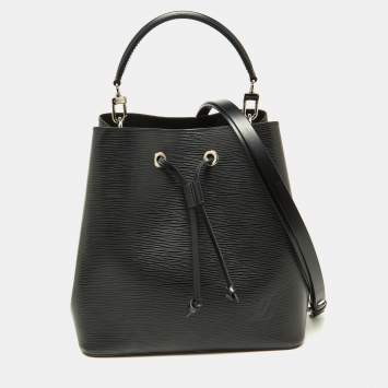 Pre Owned Louis Vuitton Black Epi Leather NeoNoe MM Bag