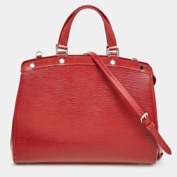 Pre Owned Louis Vuitton Rubis Epi Leather Brea GM Bag