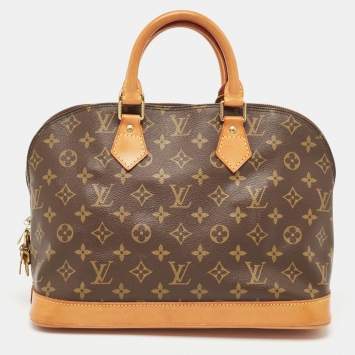 Pre Owned Louis Vuitton Monogram Canvas Alma PM Bag