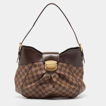 Pre Owned Louis Vuitton Damier Ebene Canvas Sistina PM Bag
