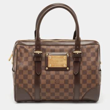 Pre Owned Louis Vuitton Damier Ebene Canvas Berkeley Bag