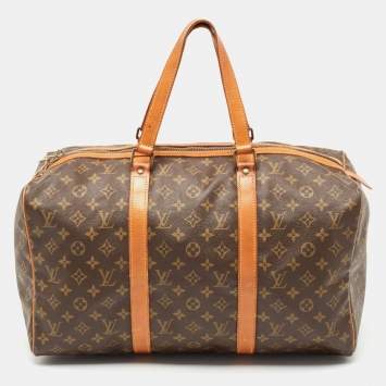 Pre Owned Louis Vuitton Monogram Canvas Keepall 45 Bag