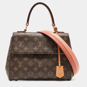Pre Owned Louis Vuitton Monogram Canvas and Leather Cluny BB Bag