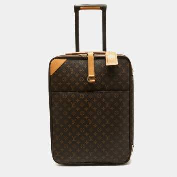 Pre Owned Louis Vuitton Monogram Canvas Business Pegase Legere 55 Luggage