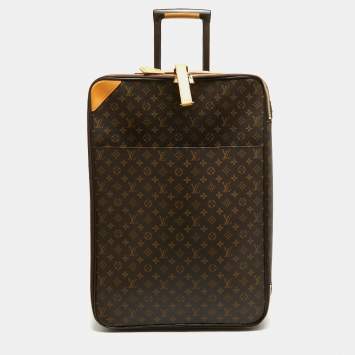 Pre Owned Louis Vuitton Monogram Canvas Pegase 65 Luggage
