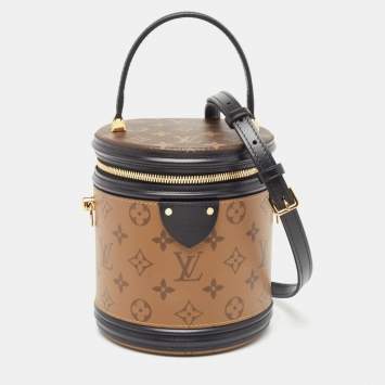 Pre Owned Louis Vuitton Monogram Reverse Canvas Cannes Bag