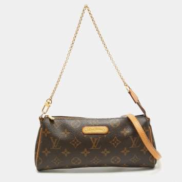 Pre Owned Louis Vuitton Monogram Canvas Eva Pochette 