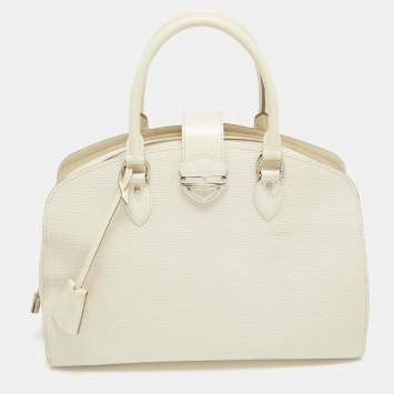 Pre Owned Louis Vuitton Ivorie Epi Leather Pont Neuf GM Bag