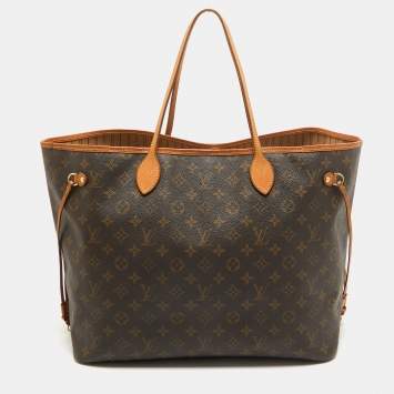 Pre Owned Louis Vuitton Monogram Canvas Neverfull GM Bag