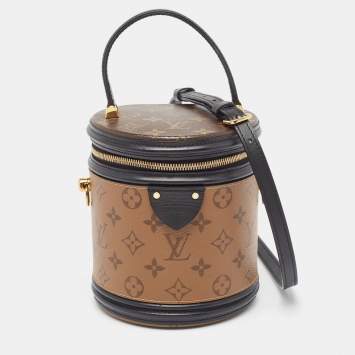 Pre Owned Louis Vuitton Monogram Reverse Canvas Cannes Bag