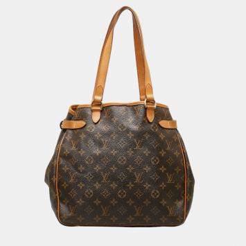 مملوكة مسبقًا Louis Vuitton Brown Canvas Monogram Batignolles Vertical  Bag