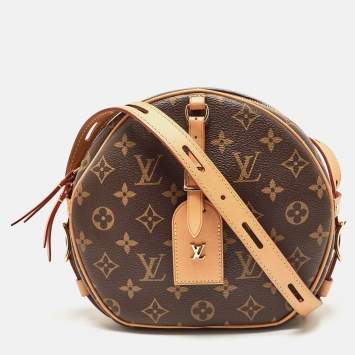 Pre Owned Louis Vuitton Monogram Canvas Boite Chapeau Souple MM Bag