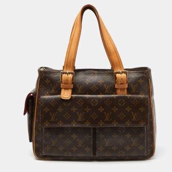 Pre Owned Louis Vuitton Monogram Canvas Multipli Cite Bag