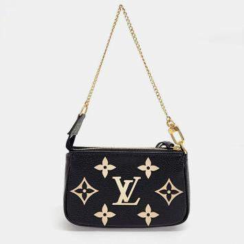 Pre Owned Louis Vuitton Empreinte Mini Pochette Accessoires Crossbody Bag