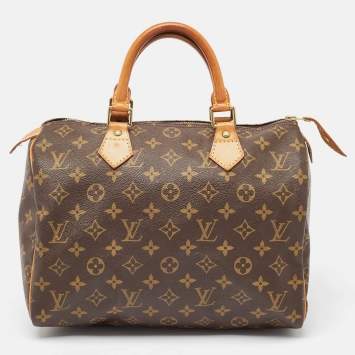 Pre Owned Louis Vuitton Monogram Canvas Speedy 30 Bag