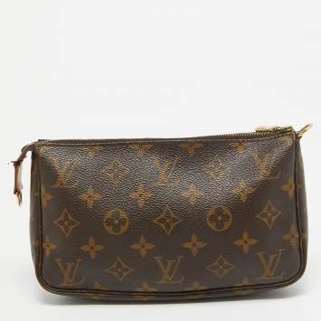 Pre Owned Louis Vuitton Monogram Canvas Pochette Accessoires