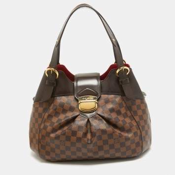 Pre Owned Louis Vuitton Damier Ebene Canvas Sistina MM Bag