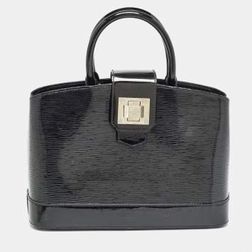 Pre Owned Louis Vuitton Black Electric Epi Leather Mirabeau PM Bag