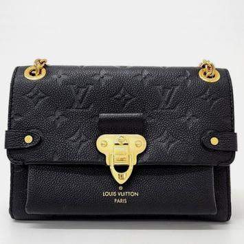 Pre Owned Louis Vuitton Black Monogram Empriente Leather Vavin BB Shoulder Bag