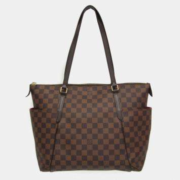 Pre Owned Louis Vuitton Brown Canvas Medium Totally Tote Bag