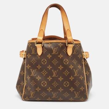 Pre Owned Louis Vuitton Monogram Canvas Batignolles Vertical Bag