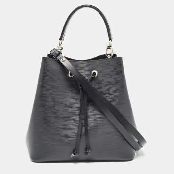 Pre Owned Louis Vuitton Black Epi Leather NeoNoe MM Bag