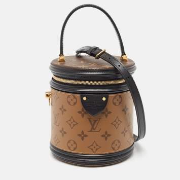 Pre Owned Louis Vuitton Monogram Reverse Canvas Cannes Bag