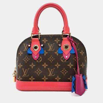 Pre Owned Louis Vuitton Multicolor Monogram Canvas Totem Alma BB Tote Bag