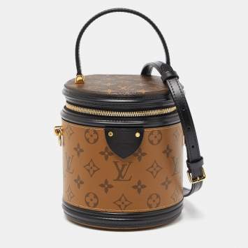 Pre Owned Louis Vuitton Monogram Reverse Canvas Cannes Bag