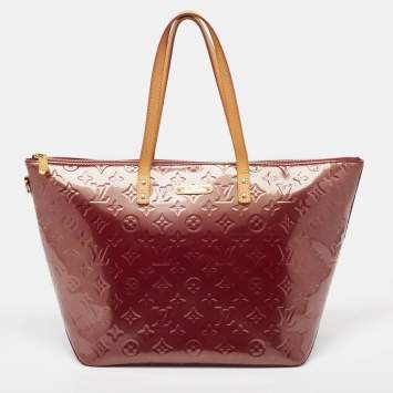 Pre Owned Louis Vuitton Pomme D'Amour Monogram Vernis Bellevue GM Bag