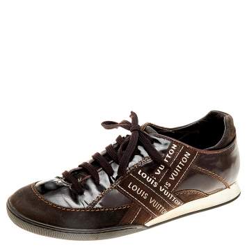 Louis Vuitton Time Out Sneakers Leather Size 39. Authentic.