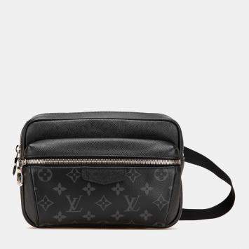 Louis Vuitton Black Monogram Taigarama Outdoor Bumbag