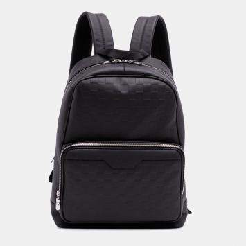 Louis Vuitton Black Damier Infini Campus Calf Leather Backpack