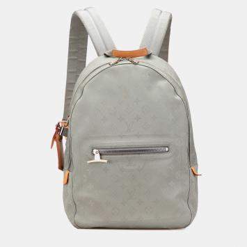 Louis Vuitton Monogram Titanium Backpack PM