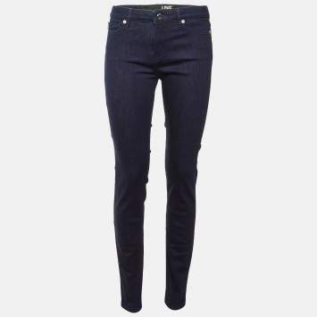 Pre Owned Love Moschino Blue Denim Skinny Fit Jeans M/Waist 29"