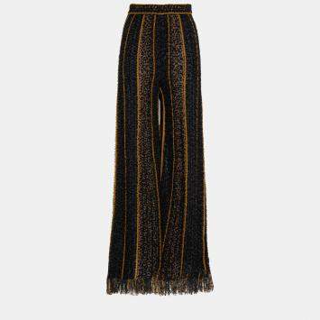 Pre Owned M Missoni Multicolor Wide Leg Pants S (IT 40)