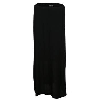 Pre Owned M Missoni Black Knit Elasticized Waist Midi Skirt M