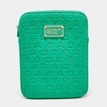 Pre Owned Marc by Marc Jacobs Green Neoprene Vertical Dreamy Tablet Case