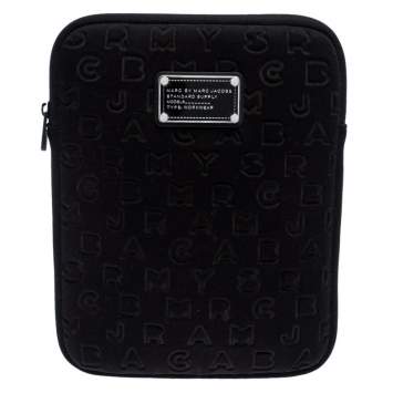 Pre Owned Marc by Marc Jacobs Black Neoprene iPad Case