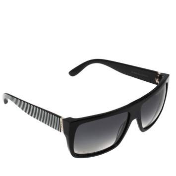Pre Owned Marc by Marc Jacobs White/Black Gradient MMJ 096/N/S Square Sunglasses